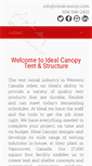 Mobile Screenshot of idealcanopy.com